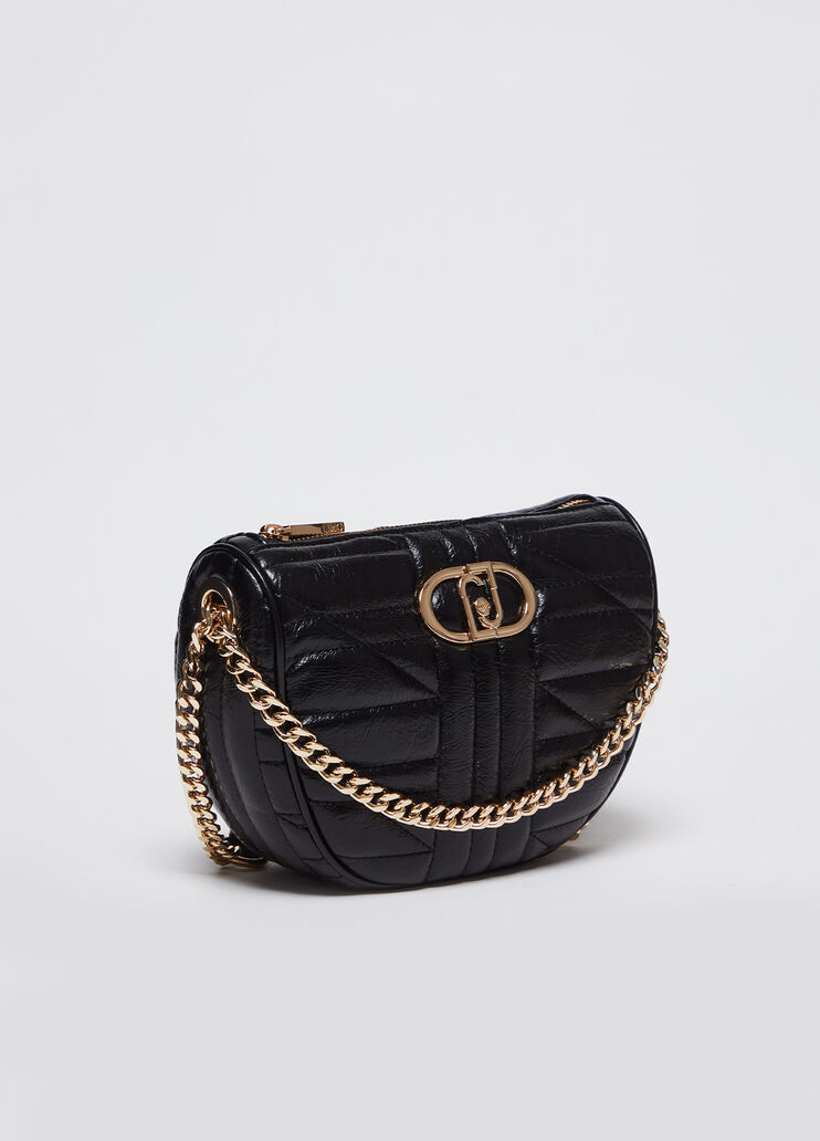 Mini-Matelassé-Pochette mit Ketten schwarz Liu Jo - large image number 4