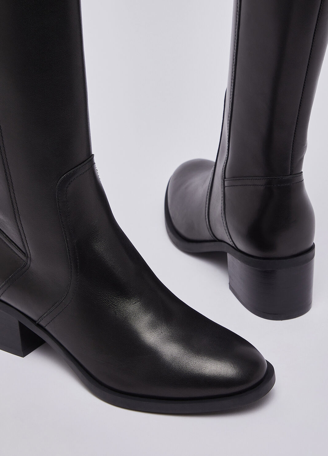 High leather boots black Liu Jo - large image number 6