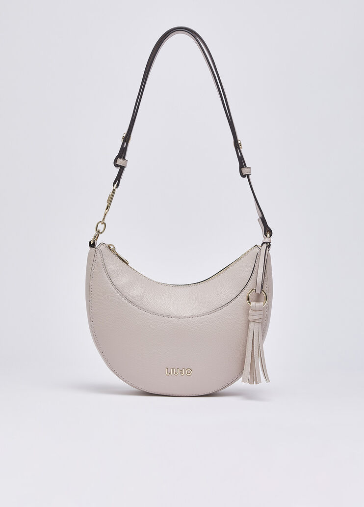 Mittelgro&szlig;e Hobobag Rosa-Beige Liu Jo - medium