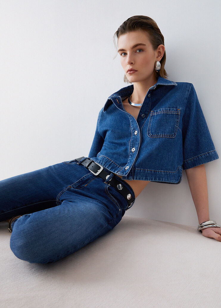 Jeans skinny denim blu scuro Liu Jo - medium