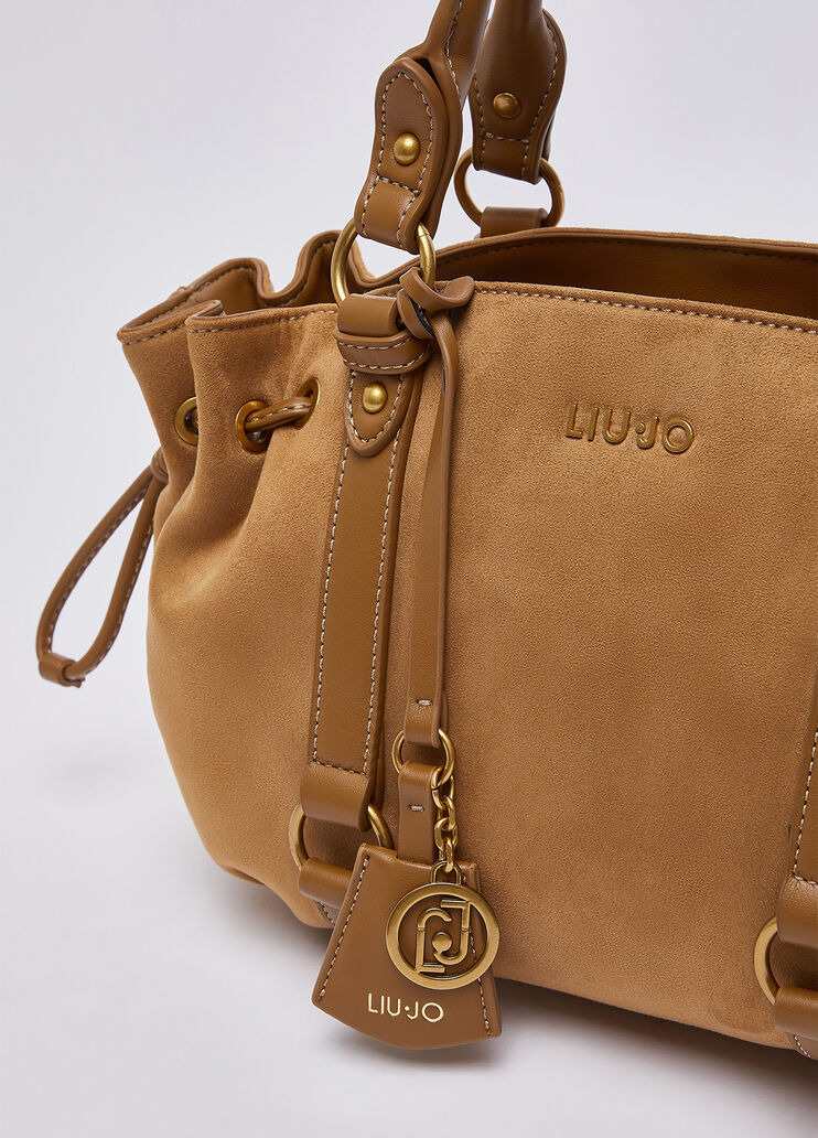 Small Drawstring Bag beige Liu Jo - medium