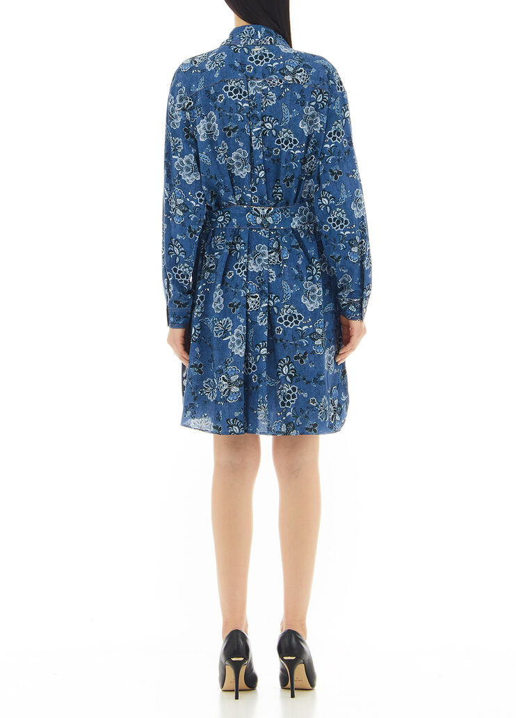 Short denim dress blue denim Liu Jo - large image number 1 Short denim dress blue denim Liu Jo - large image number 1