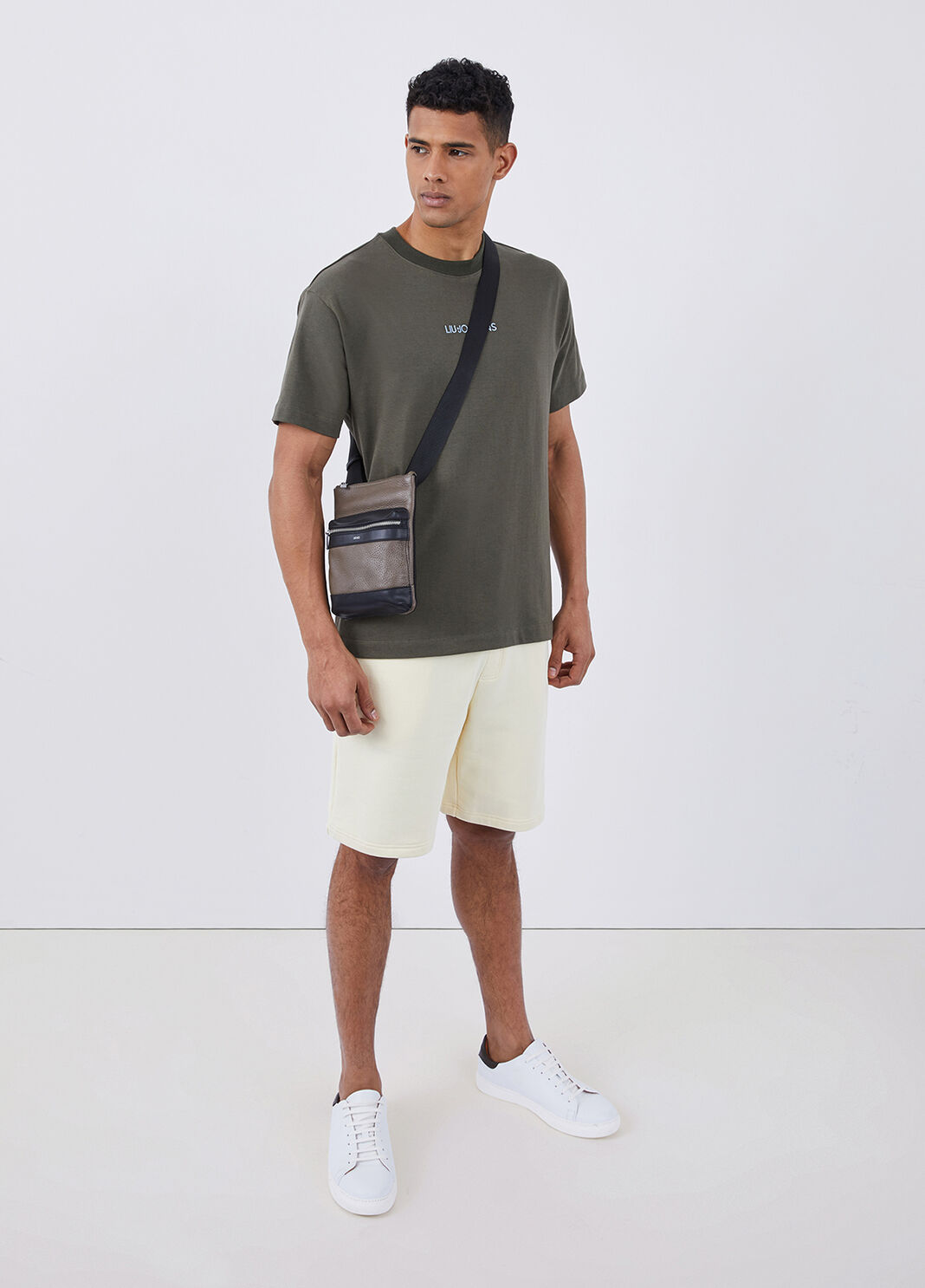 Leather crossbody bag mud Liu Jo - large image number 3