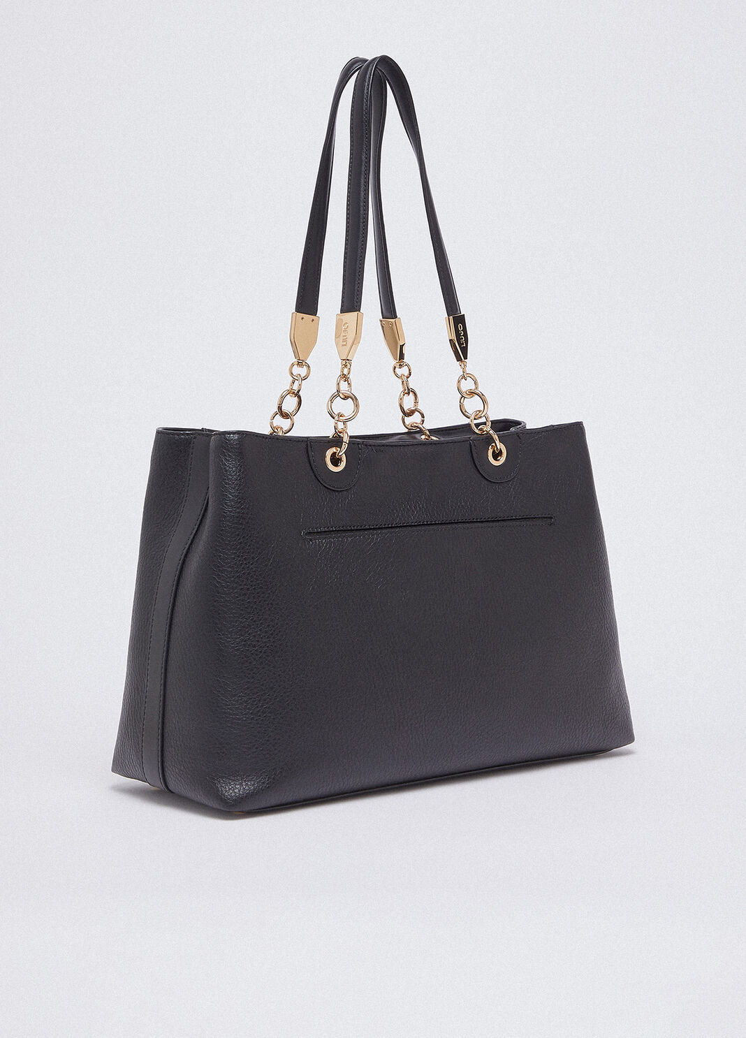 Sac port&eacute; &eacute;paule format moyen noir Liu Jo - large image number 3