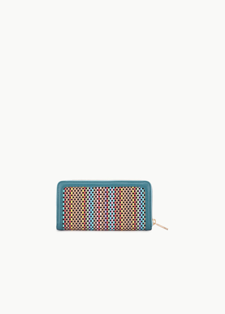 Wallet with multi-coloured weaves Multicolour Liu Jo - large image number 2