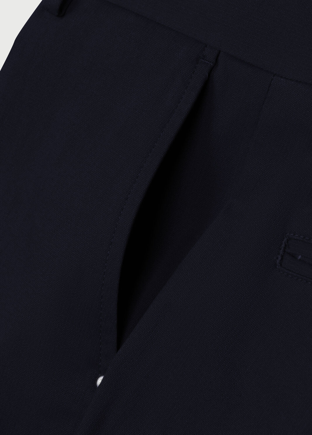 Ankle-length trousers Blu scuro Liu Jo - large image number 2