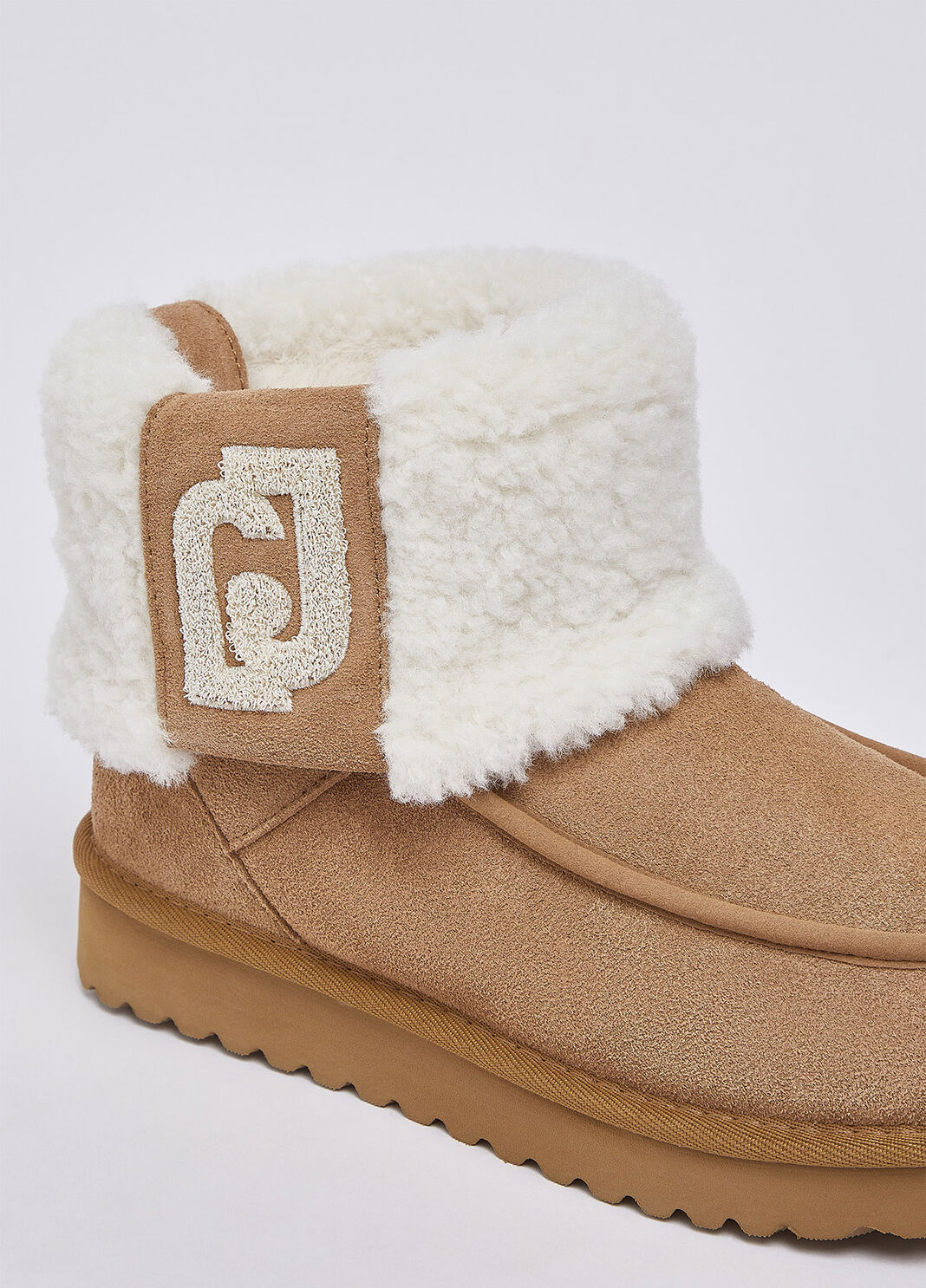 Bottines en daim avec fodera teddy cognac Liu Jo - large image number 5