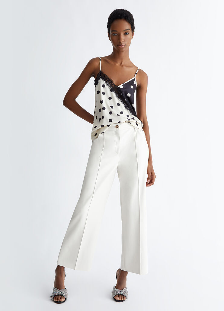 Liu Jo Better polka-dot top white polka dot Liu Jo - look Liu Jo Better polka-dot top white polka dot Liu Jo - look