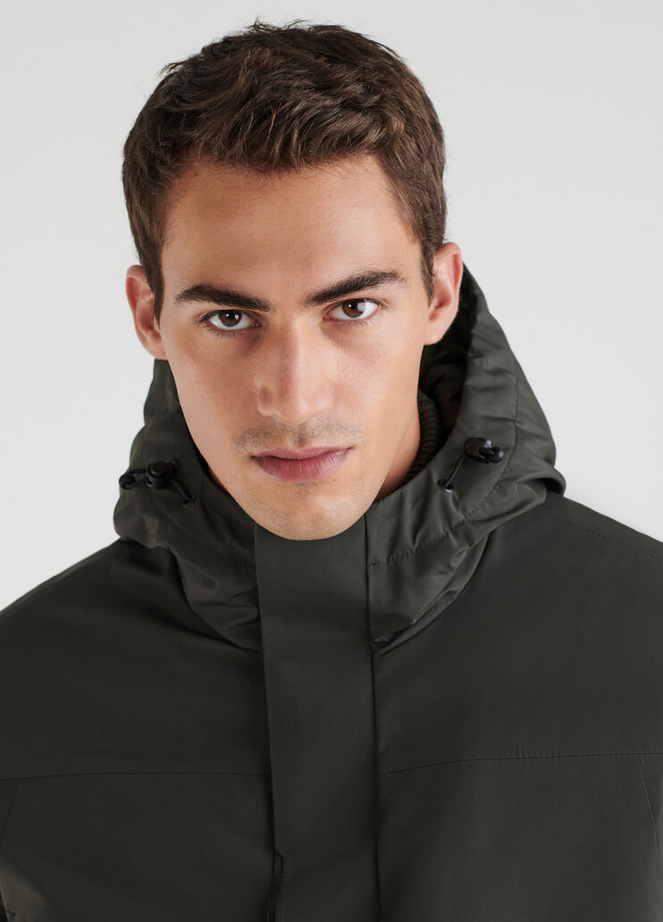 Hooded jacket Dark green Liu Jo - large image number 2 Hooded jacket Dark green Liu Jo - large image number 2