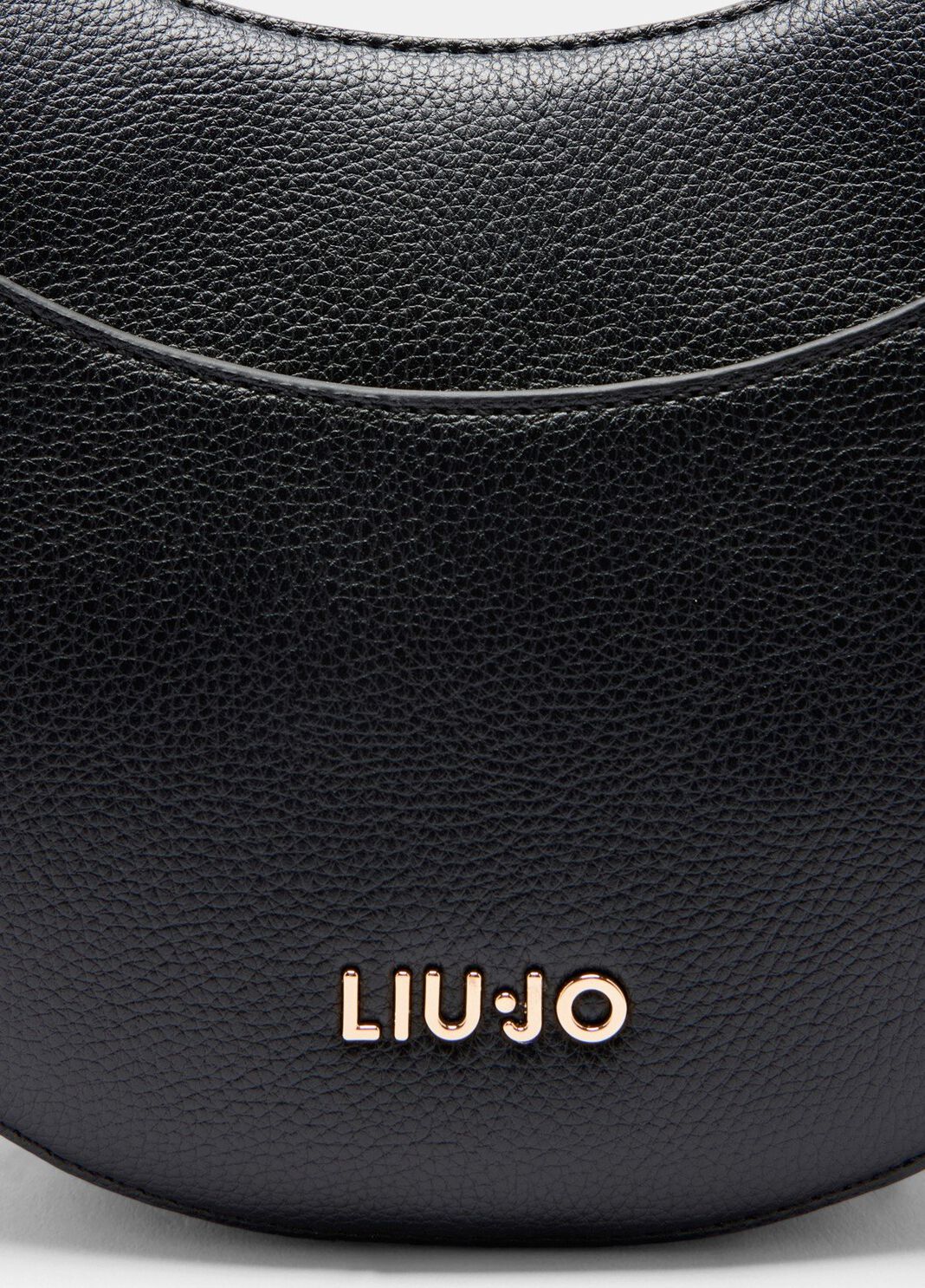Borsa a spalla media con charm nero Liu Jo - large image number 2