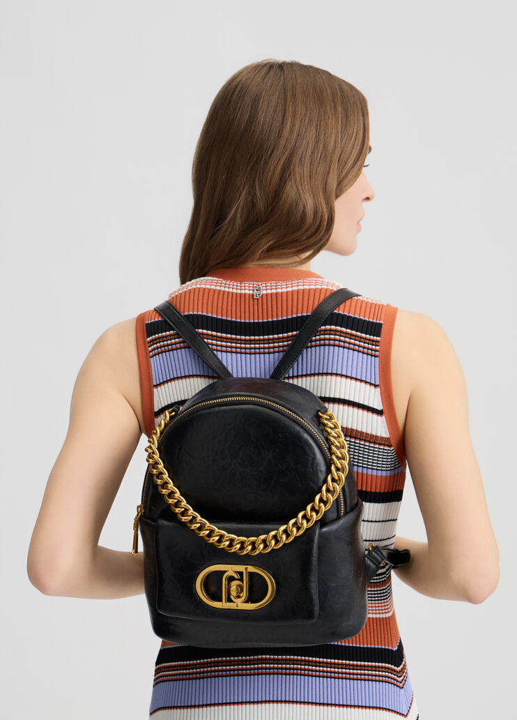 LaPuffy backpack black Liu Jo - medium LaPuffy backpack black Liu Jo - medium
