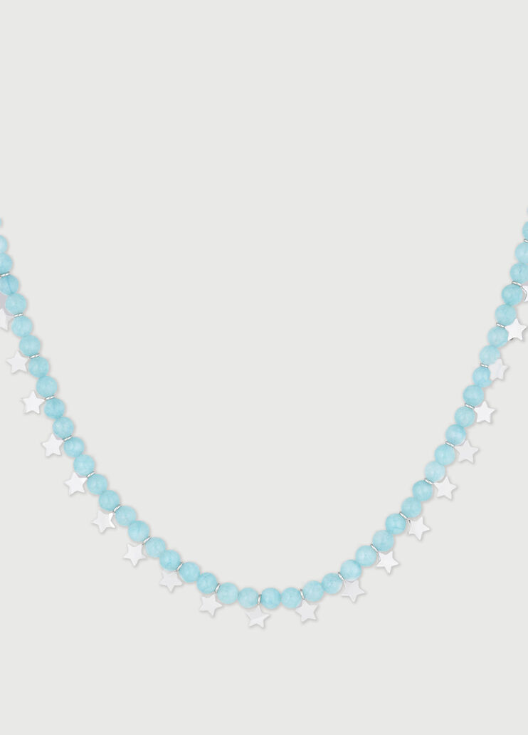 Голубое ожерелье со звёздами голубой Liu Jo - large image number 1