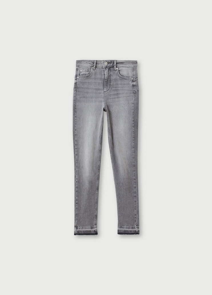 Super high-rise waist skinny jeans Grey denim Liu Jo - large image number 4 Super high-rise waist skinny jeans Grey denim Liu Jo - large image number 4