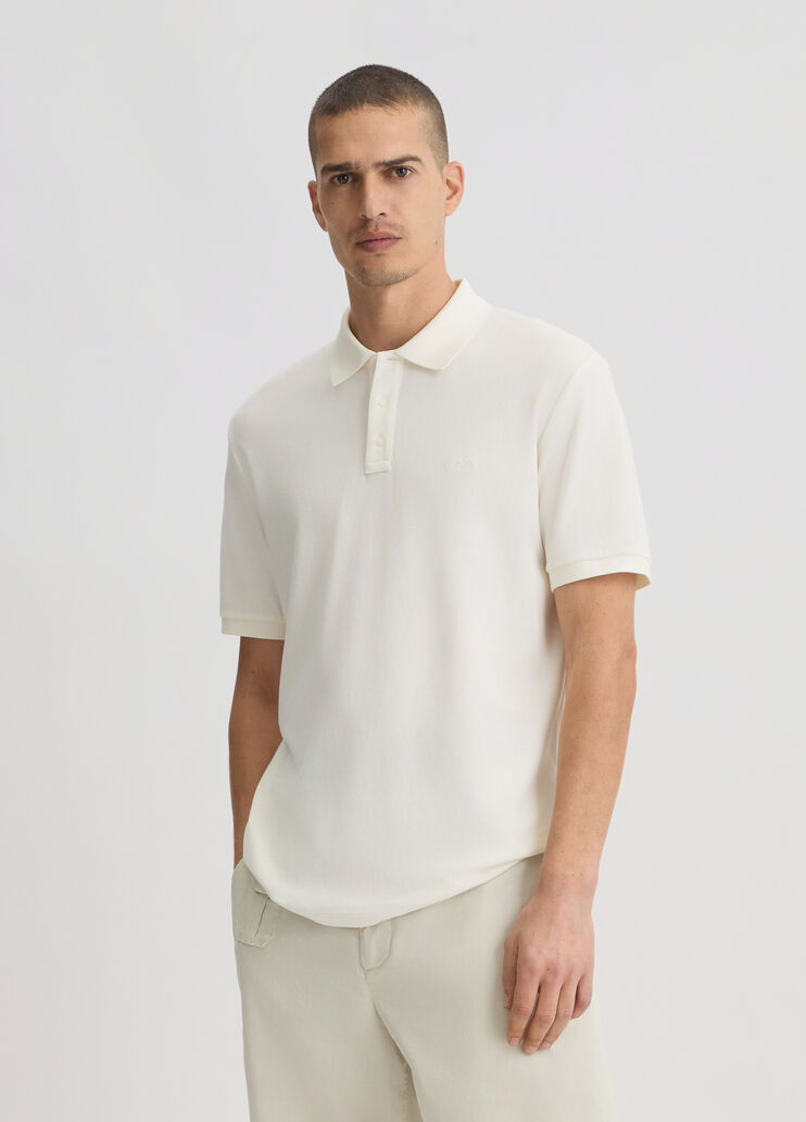White pique polo shirt white Liu Jo - medium White pique polo shirt white Liu Jo - medium