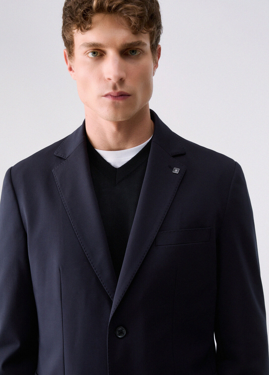 Blazer avec Poches bleu fonc&eacute; Liu Jo - large image number 4