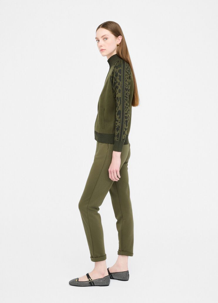 Liu Jo better cardigan olive green Liu Jo - large image number 3