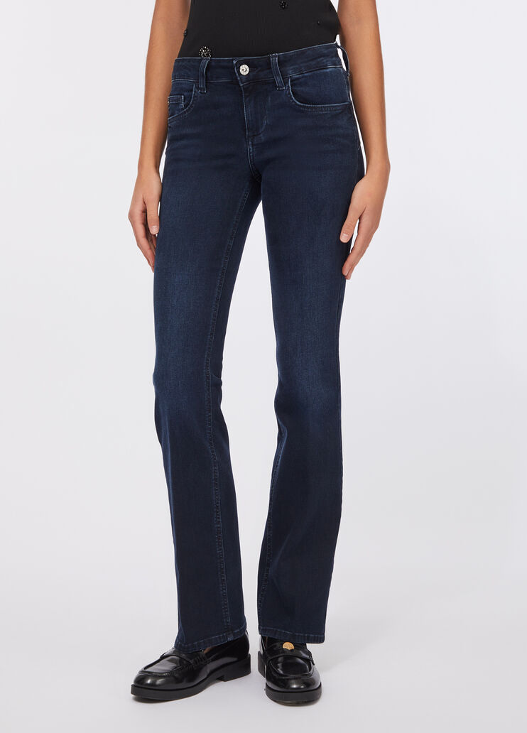 Bottom-Up-Jeans im Bootcut Denimblau Liu Jo - large image number 0