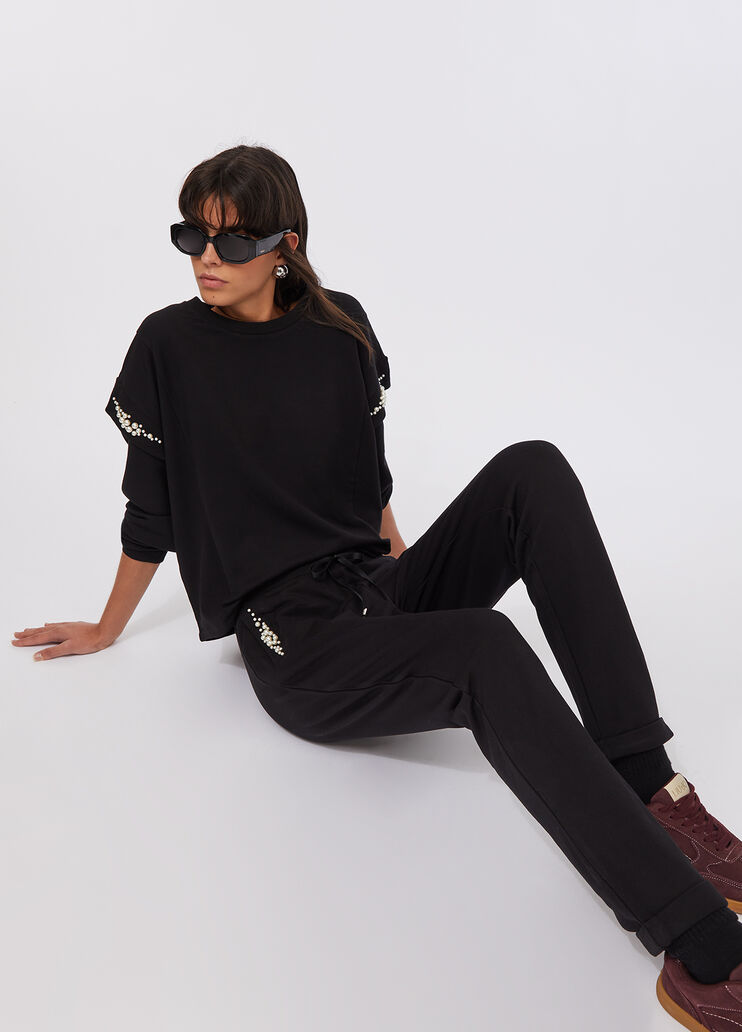 Liu Jo Better jogging trousers black Liu Jo - large image number 4