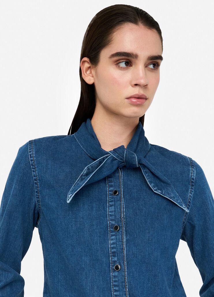 Denim shirt blue denim Liu Jo - large image number 2 Denim shirt blue denim Liu Jo - large image number 2