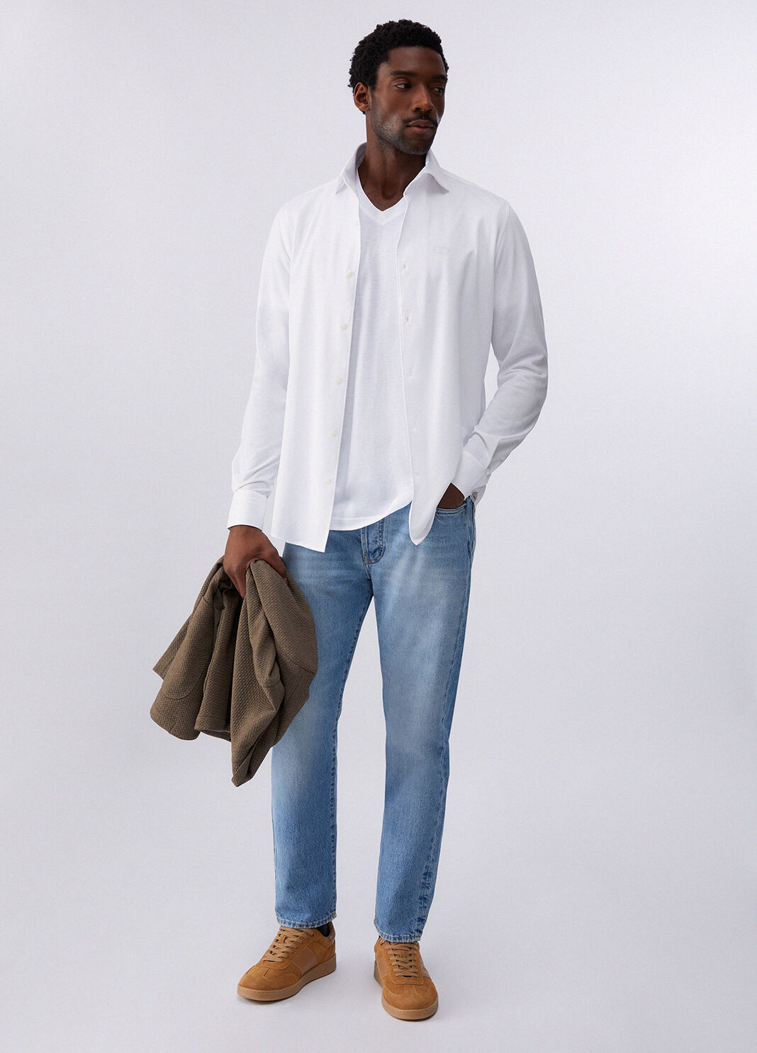 Camicia in popeline bianco Liu Jo - large image number 5