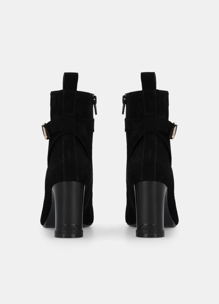 Suede ankle boots black Liu Jo - large image number 6 Suede ankle boots black Liu Jo - large image number 6