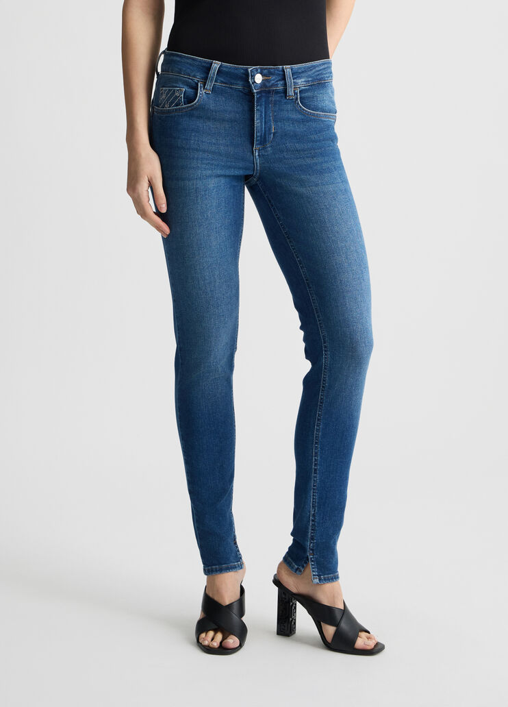 Bottom Up skinny jeans  dark denim Liu Jo - large image number 0 Bottom Up skinny jeans  dark denim Liu Jo - large image number 0