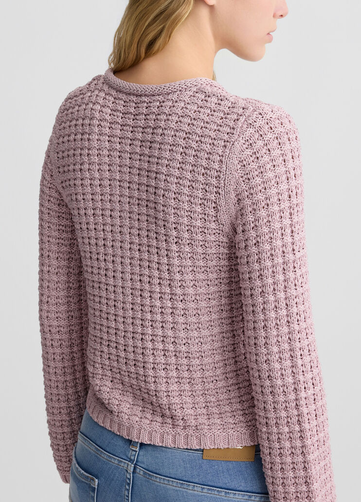 Bouclé jacket pink Liu Jo - large image number 4 Bouclé jacket pink Liu Jo - large image number 4