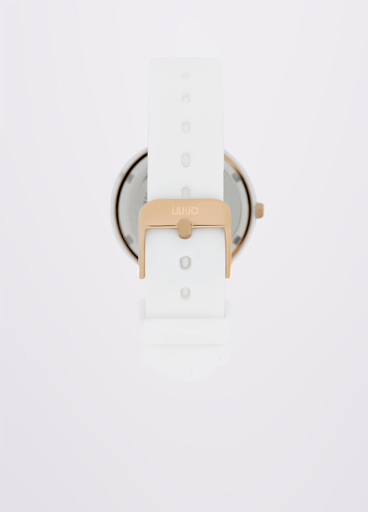 Silicone watch white Liu Jo - large image number 1 Silicone watch white Liu Jo - large image number 1