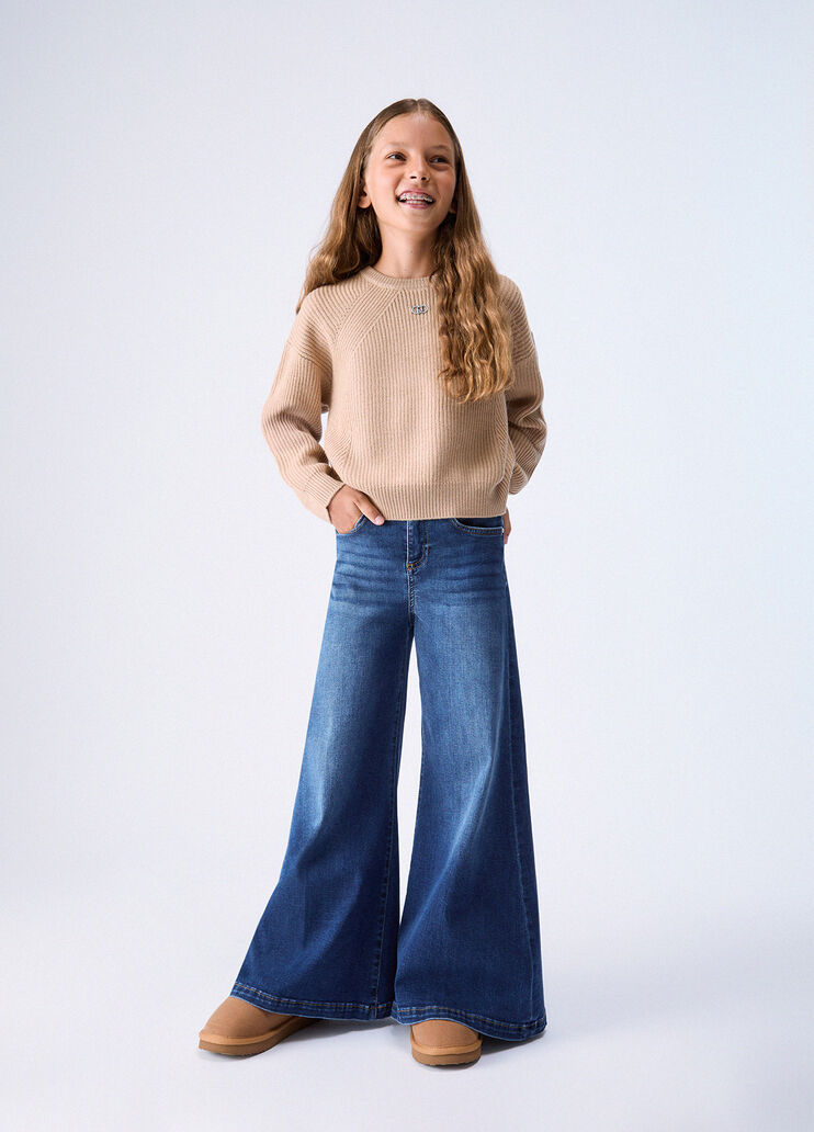 Wide-leg jeans blue denim Liu Jo - medium