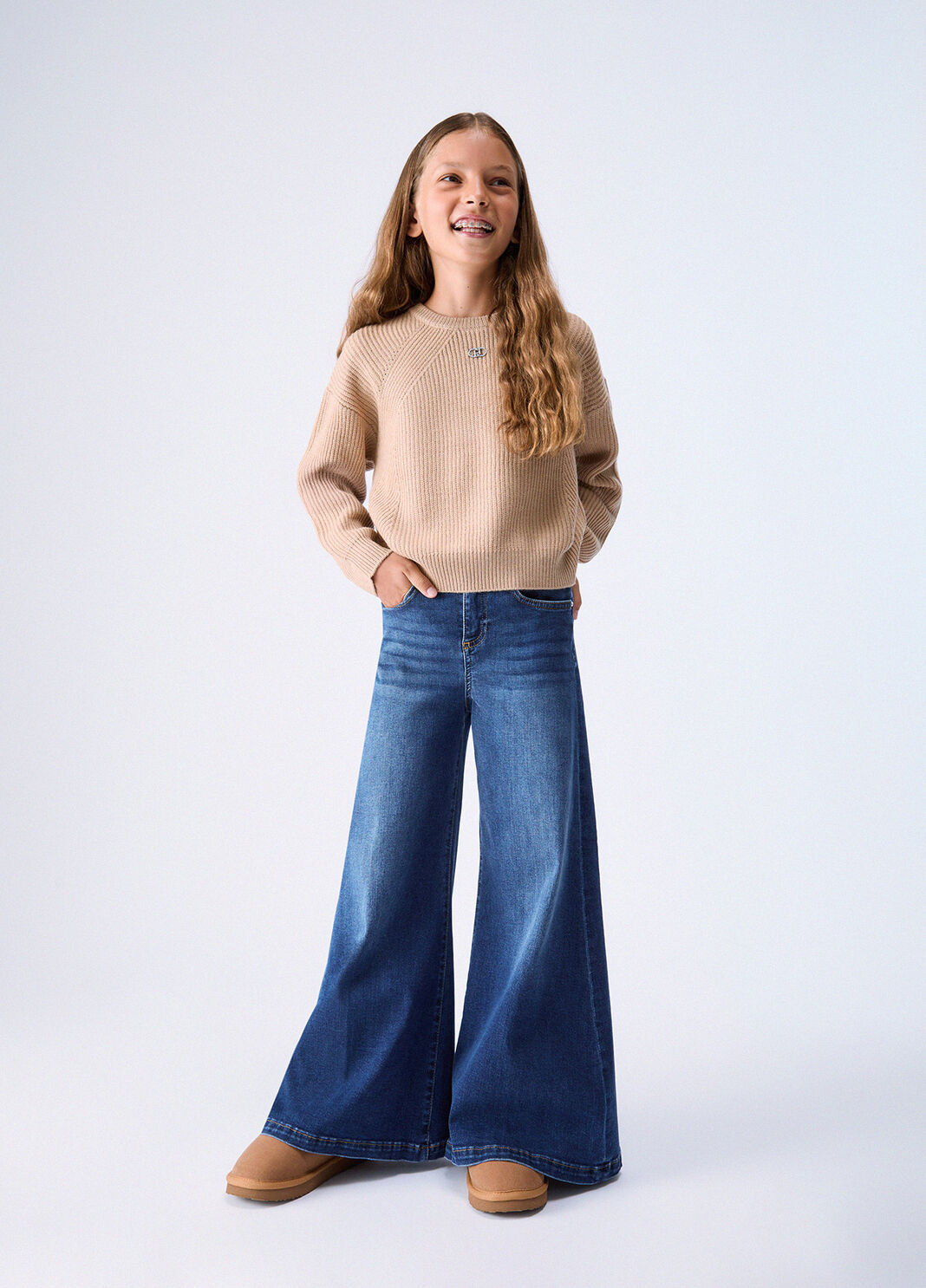 Wide-leg jeans blue denim Liu Jo - large image number 1