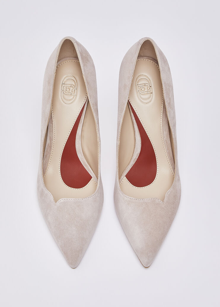 Escarpins en daim blanc Liu Jo - medium