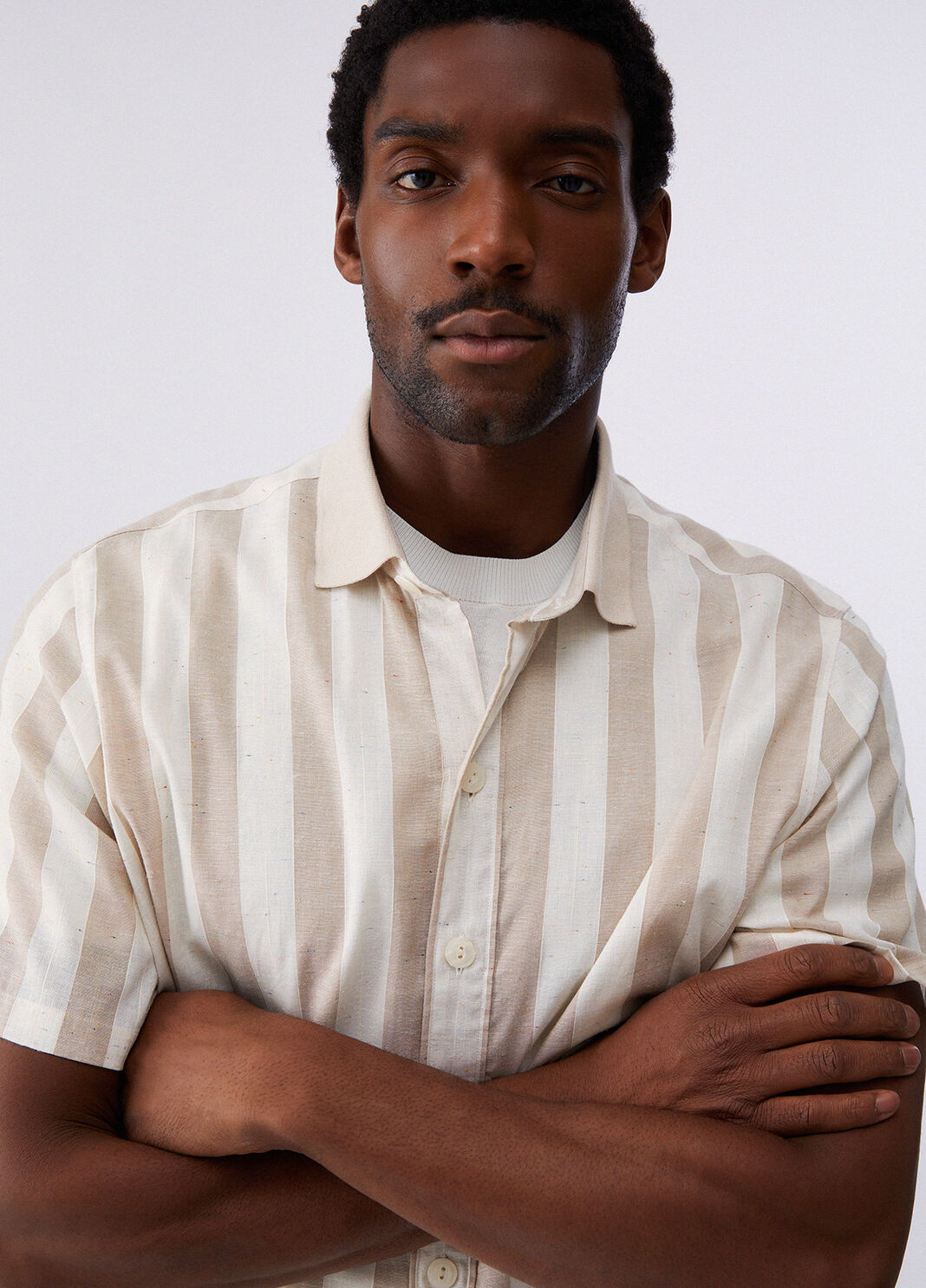 Striped shirt beige Liu Jo - large image number 4