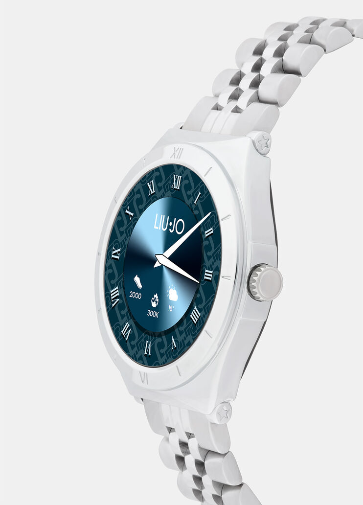 Smartwatch with steel strap silver Liu Jo - medium Smartwatch with steel strap silver Liu Jo - medium
