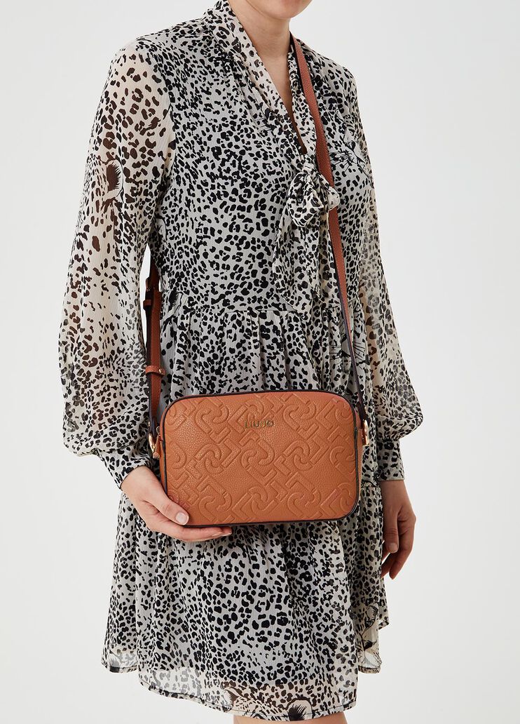 Crossbody bag with logo Scorched earth Liu Jo - large image number 1 Crossbody bag with logo Scorched earth Liu Jo - large image number 1