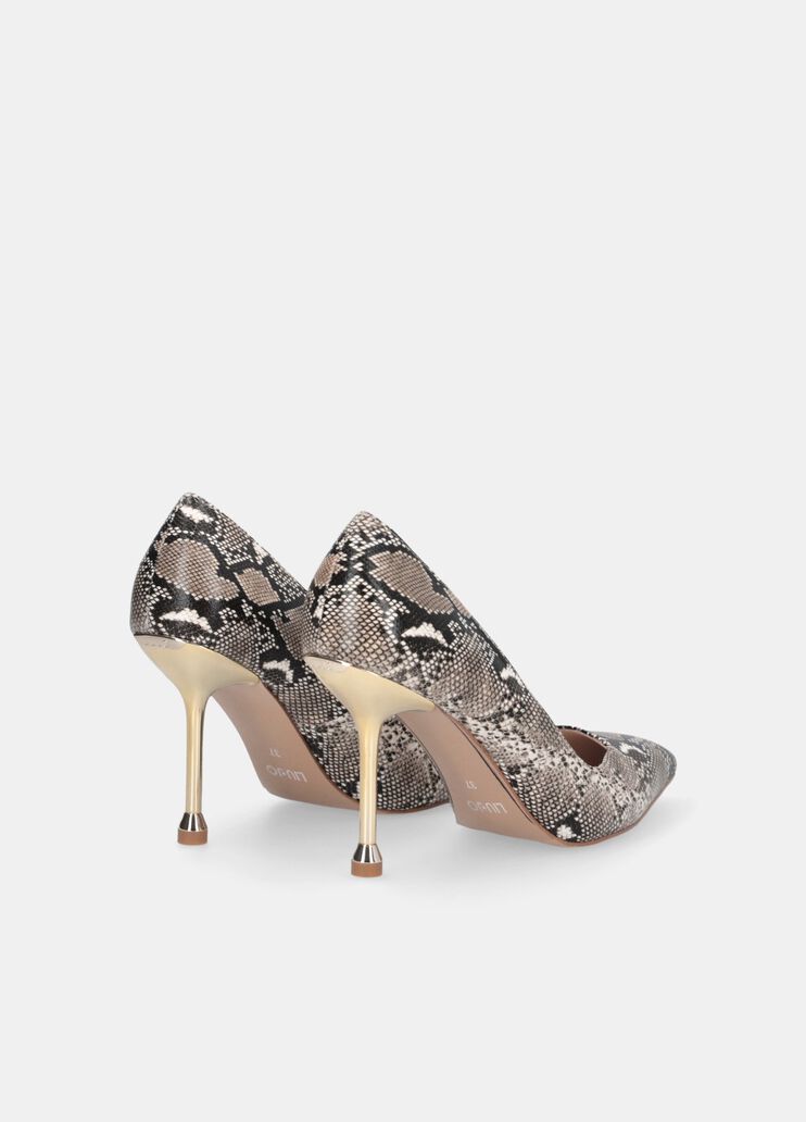 Escarpins imprim&eacute; python corde Liu Jo - medium