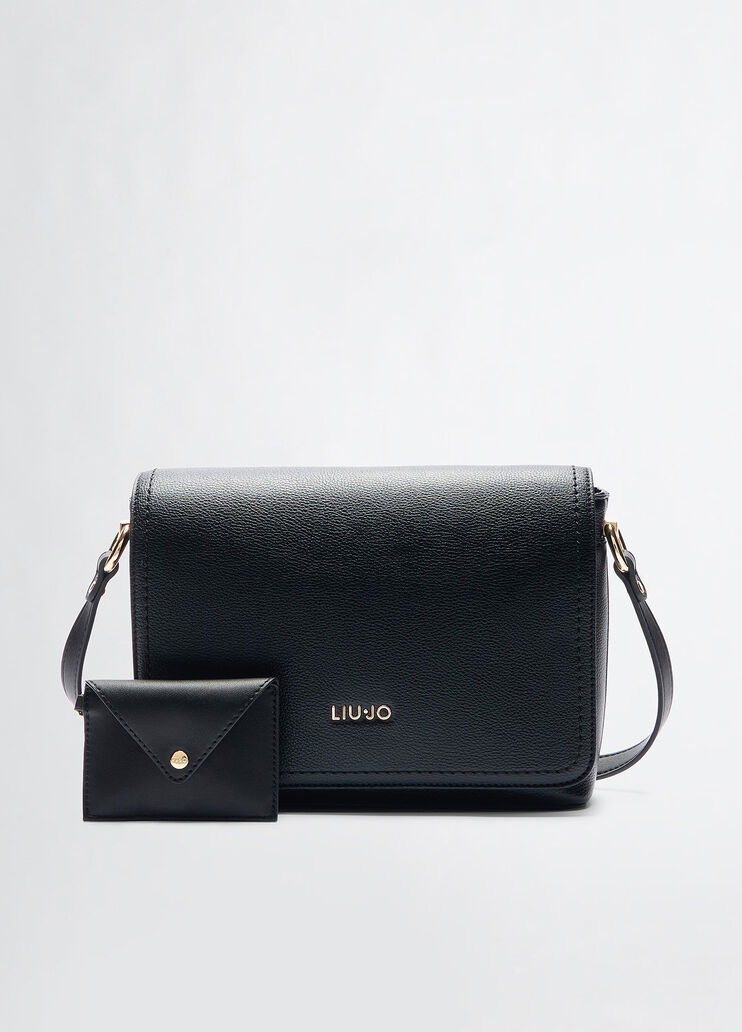 Crossbody bag with clutch bag black Liu Jo - medium Crossbody bag with clutch bag black Liu Jo - medium