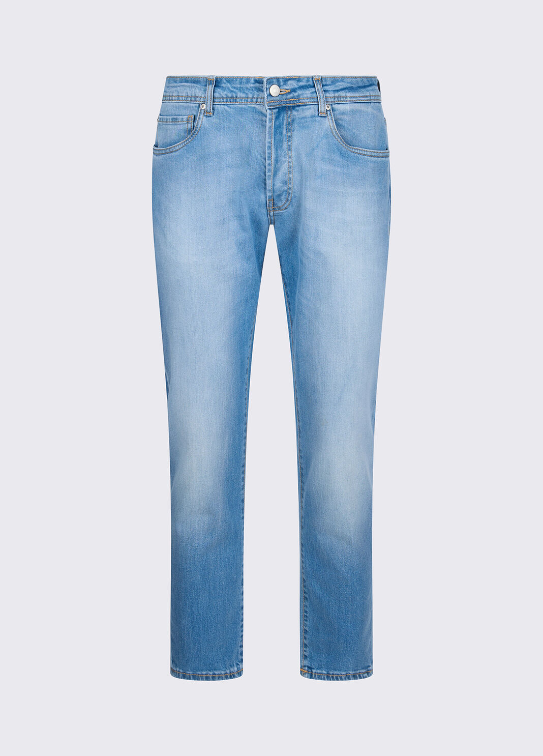 Tapered fit jeans blue denim Liu Jo - large image number 6