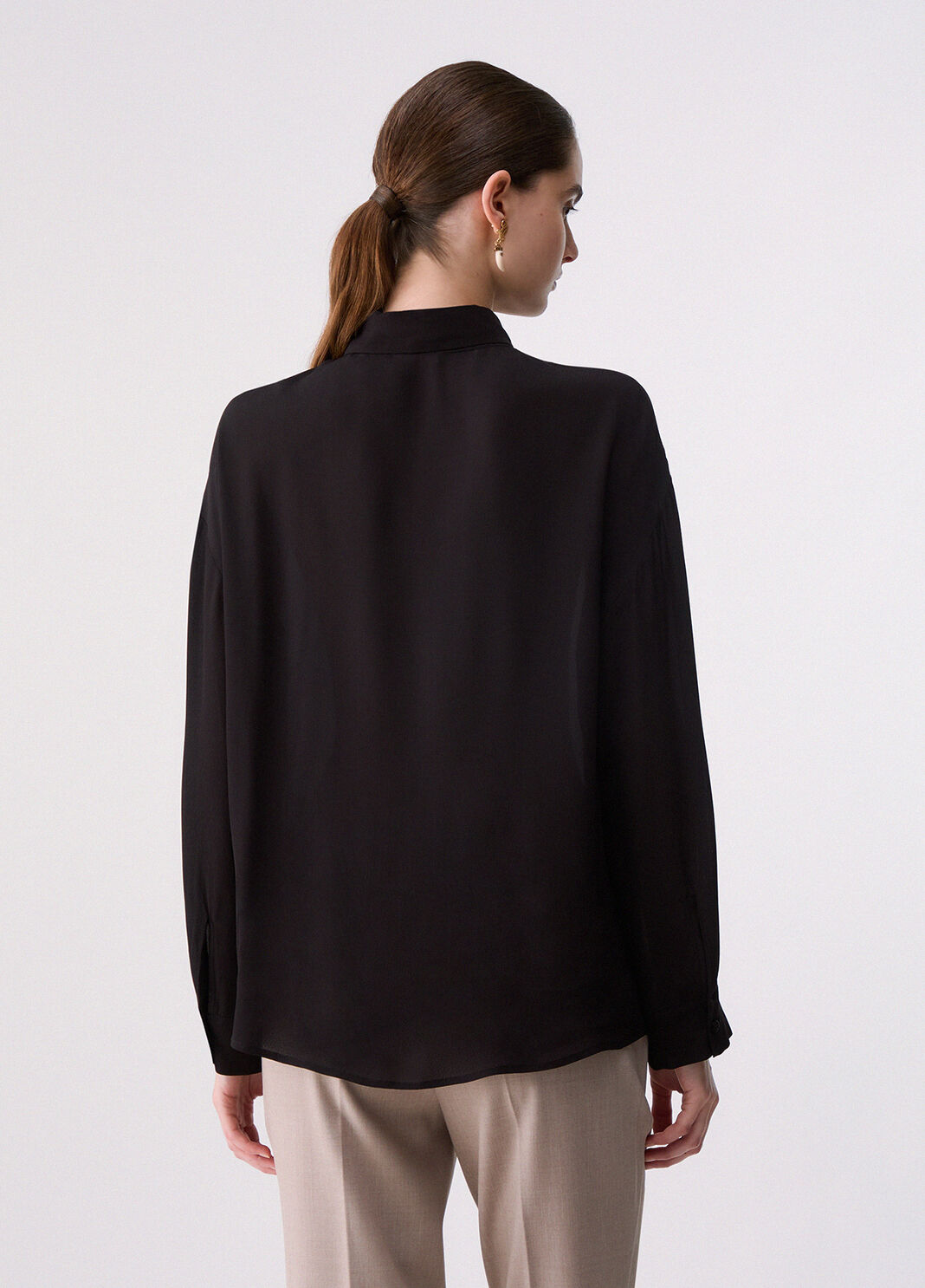 Blouse with Bow black Liu Jo - large image number 1