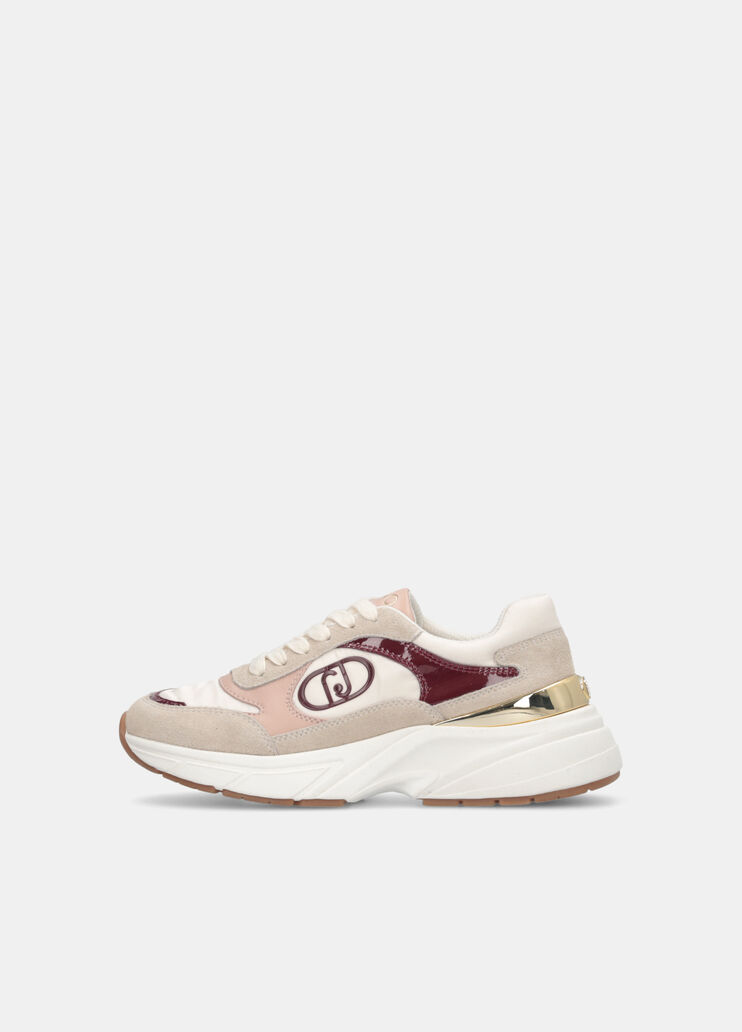 Sneakers in suede and nylon rope Liu Jo - large image number 5 Sneakers in suede and nylon rope Liu Jo - large image number 5