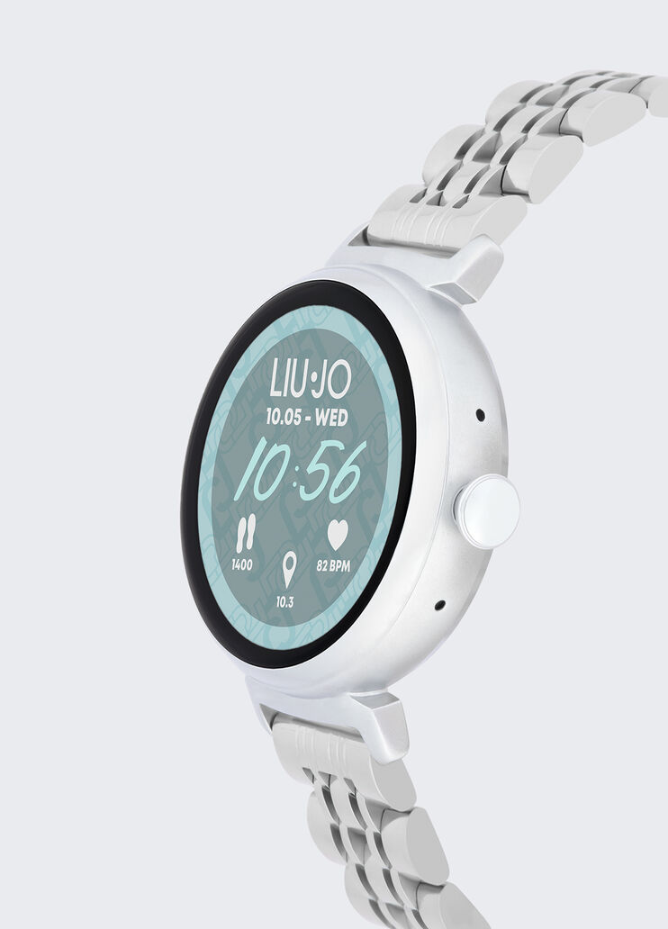 Liu Jo steel smartwatch light blue Liu Jo - large image number 3 Liu Jo steel smartwatch light blue Liu Jo - large image number 3