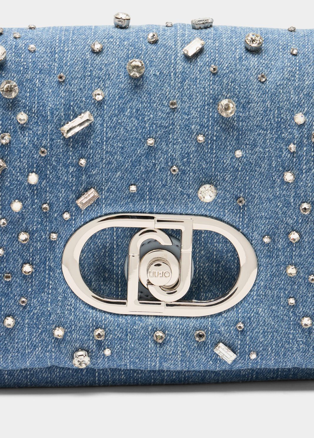 Medium quilted LaPuffy bag light denim Liu Jo - large image number 4