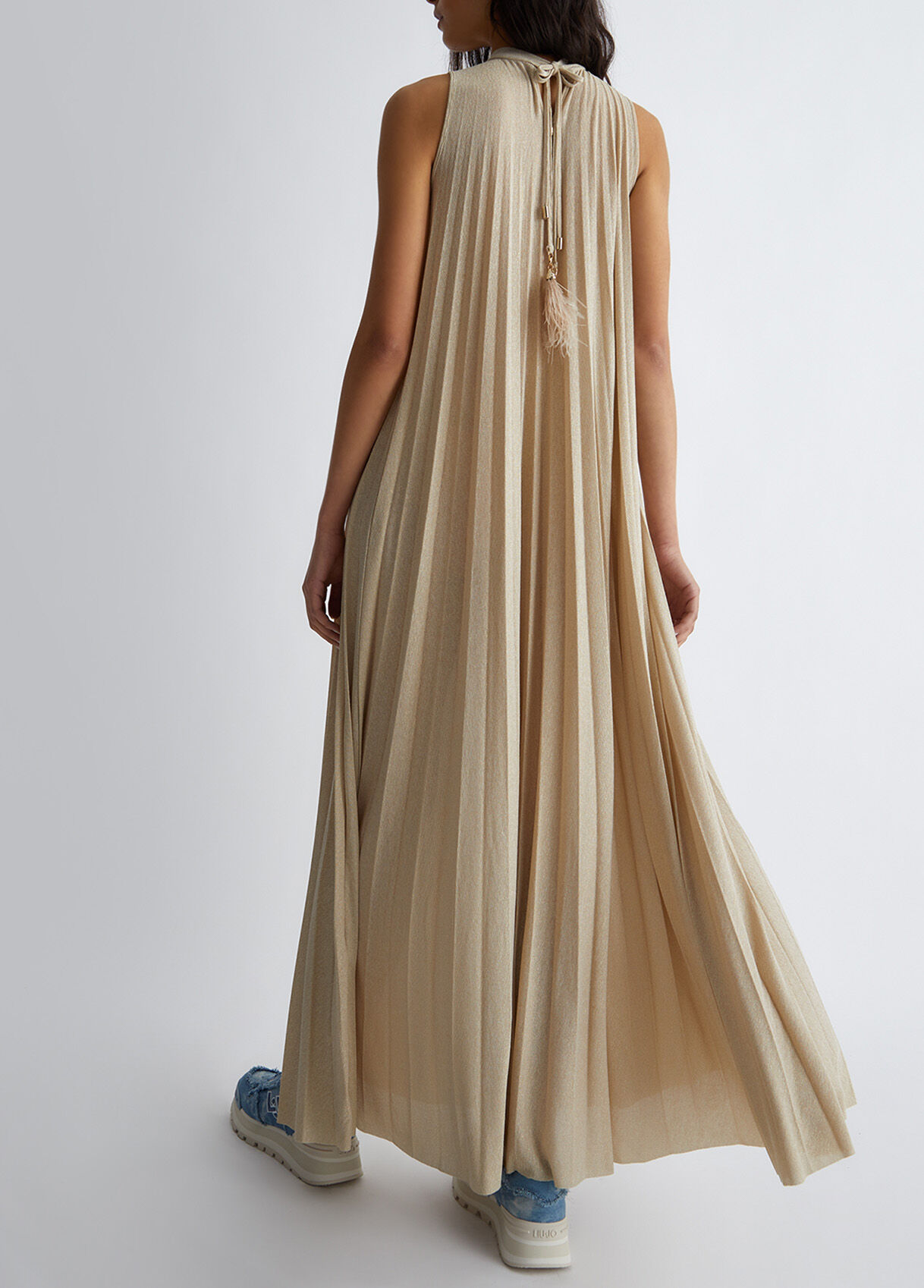 Langes plissee kleid Clearance