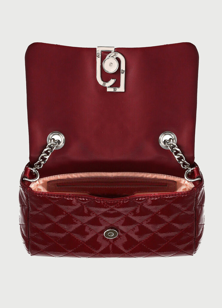 Patent crossbody bag Burgundy Liu Jo - large image number 3