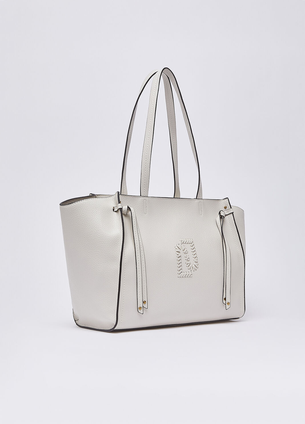 Large tote bag cream Liu Jo - large image number 2