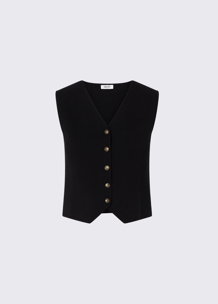 Strickweste schwarz Liu Jo - medium