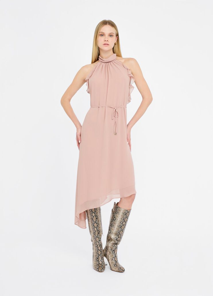 Georgette cocktail dress light pink Liu Jo - medium Georgette cocktail dress light pink Liu Jo - medium