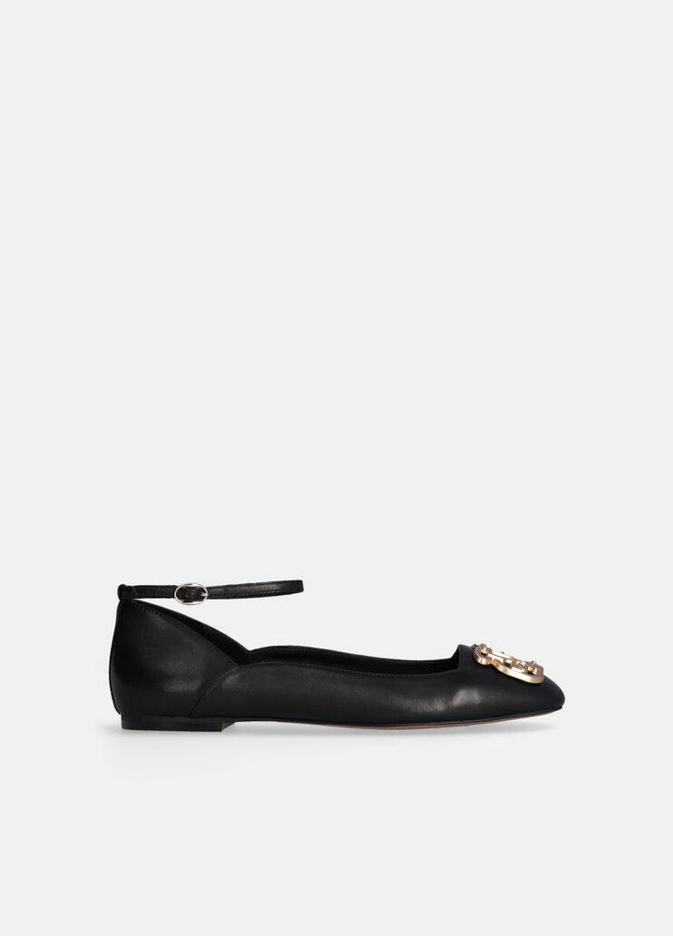 Nappa leather ballet flats black Liu Jo - medium Nappa leather ballet flats black Liu Jo - medium