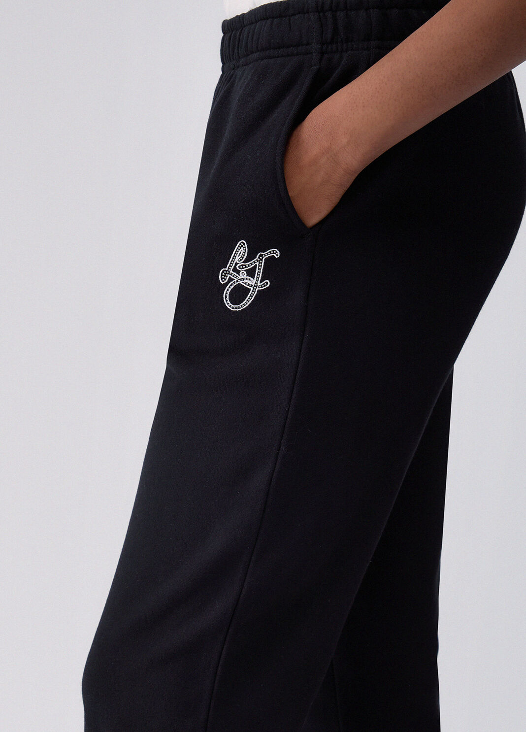 Regular fit sweatpants black Liu Jo - large image number 4