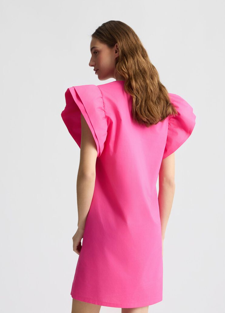 Short poplin dress pink Liu Jo - large image number 1 Short poplin dress pink Liu Jo - large image number 1