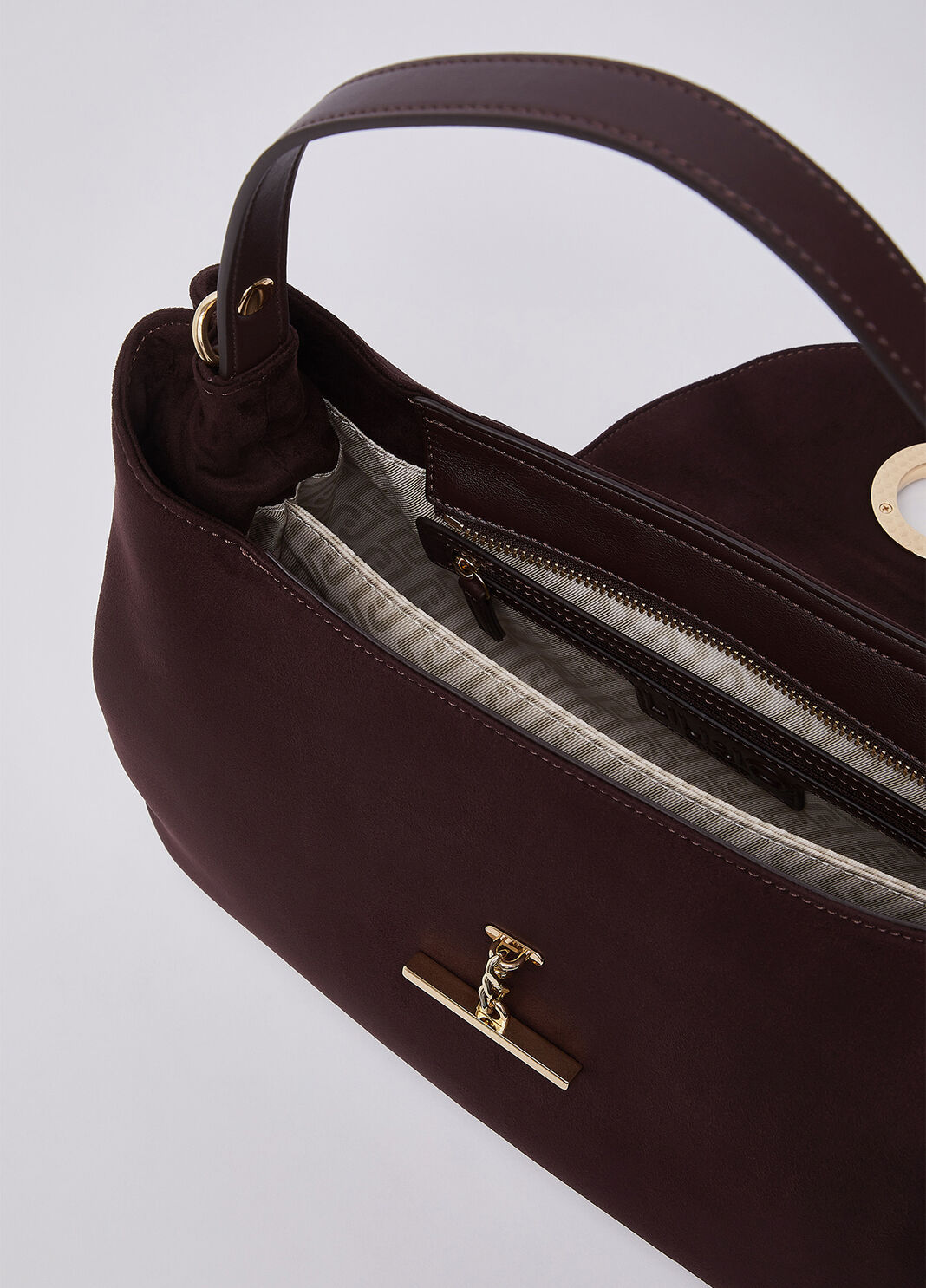 Medium Handbag aubergine Liu Jo - large image number 6